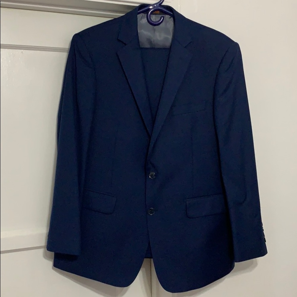 Steve Land Two Piece Navy Suit